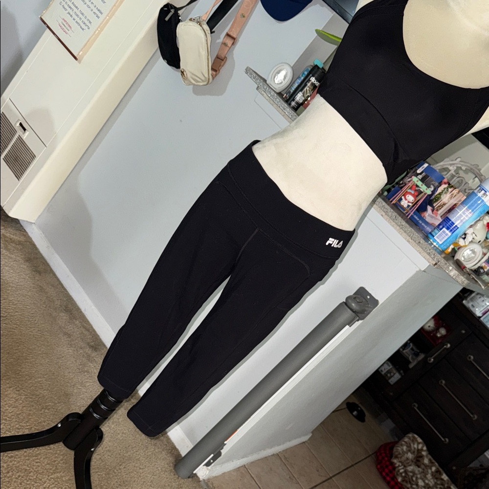 FILA Women's Black Track Pants